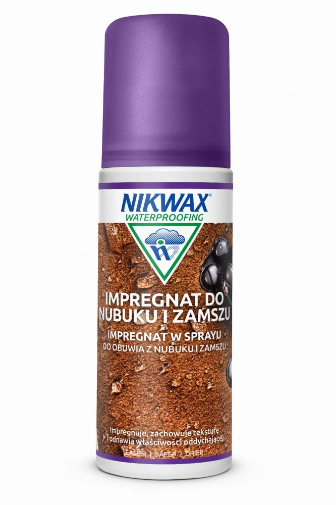 Impregnat do Butów z Nubuku i Zamszu Nikwax 125 ml atomizer