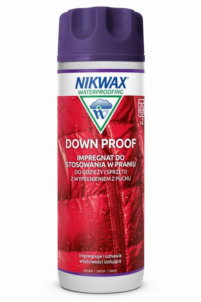 Impregnat do odzieży i sprzętu wypełnionego puchem Nikwax Down Proof 300 ml