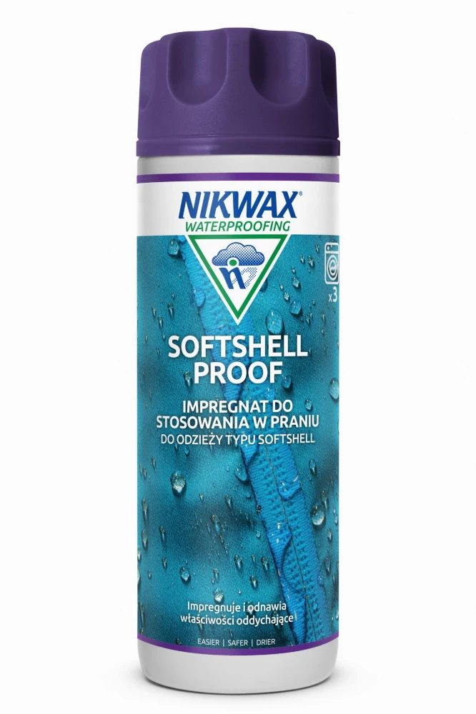 Impregnat do odzieży Nikwax Softshell Proof Wash-In 300 ml
